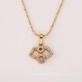 31487 Xuping guangzhou fashion imitation jewelry delicate gold pendant gem stones for making jewelry